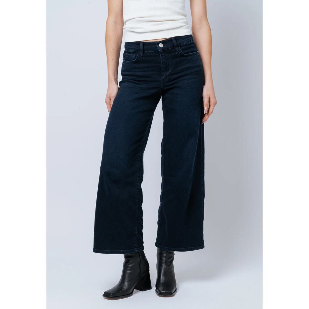 Frame Denim Women's Straight Leg Jeans - Dark Blue